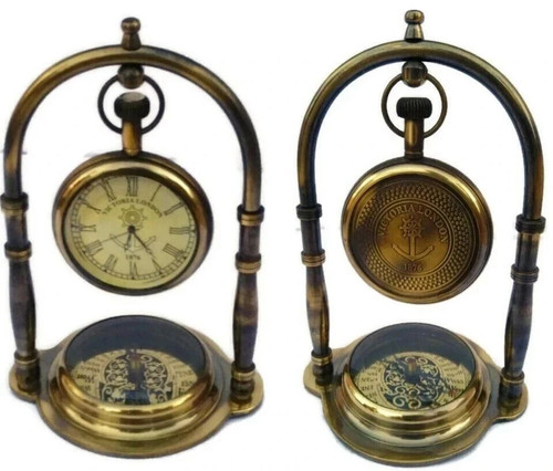 Antico orologio scrivania - da,