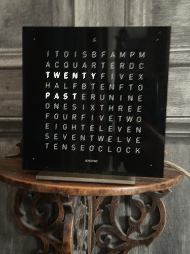 Qlocktwo orologio scrivania - orologio, da