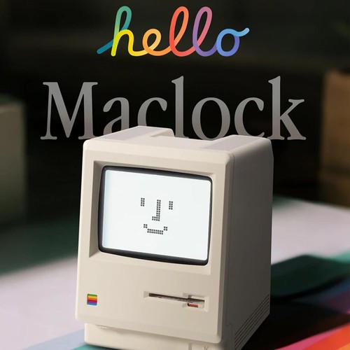 Maclock sveglia retrò - maclock,